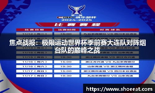 焦点战报：极限运动世界杯季前赛大连队对阵烟台队的巅峰之战